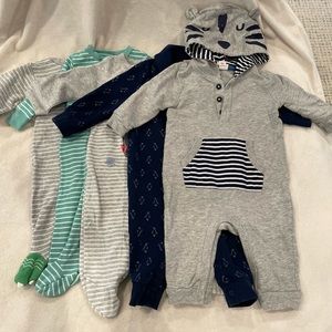5 bodysuits 3-6months